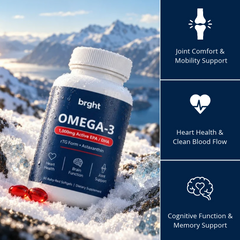 Norwegian Red Omega-3 Softgels (1,000mg)